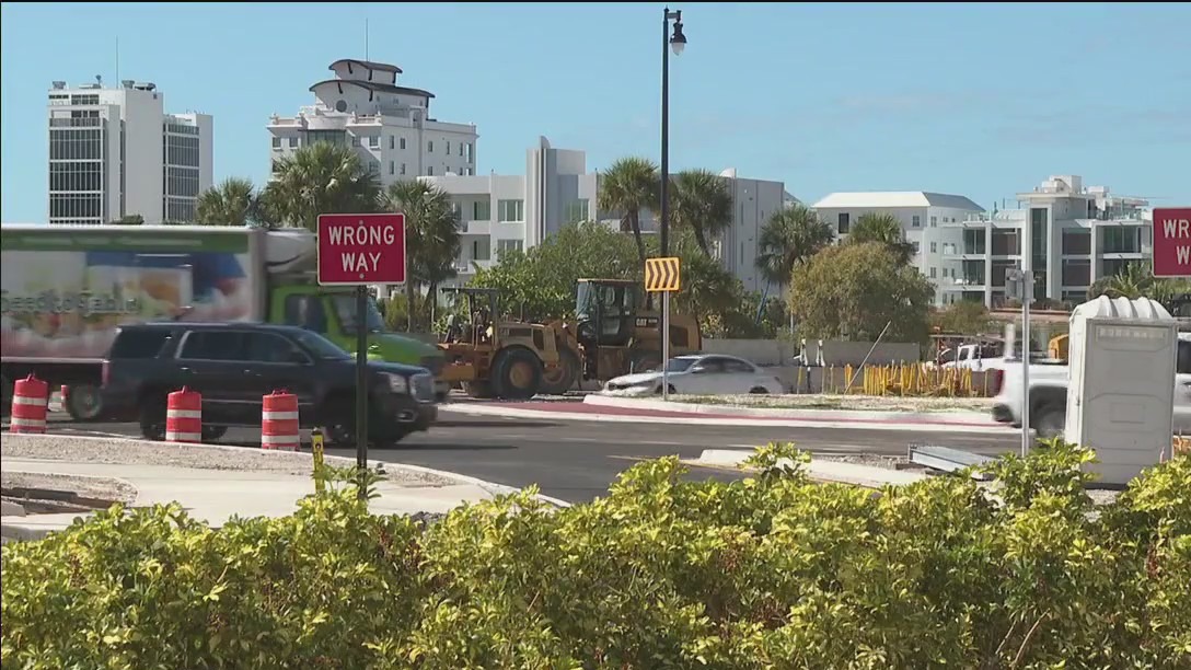 Some drivers express concerns over new roundabout